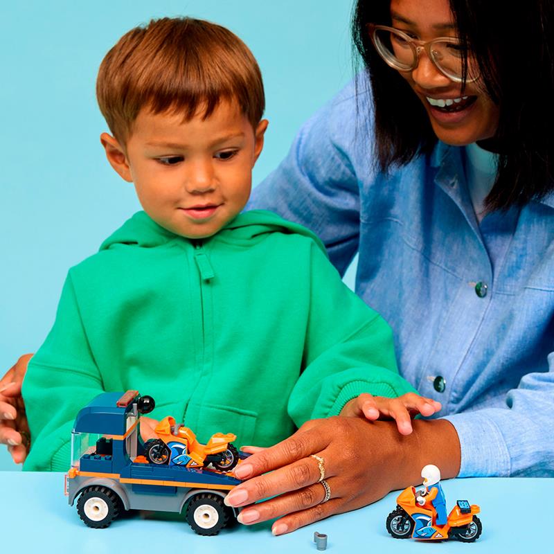 LEGO City - Le transporteur de motos