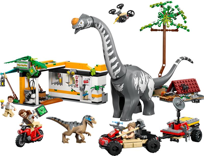 LEGO Jurassic World - Mission de suivi du Raptor et du Titanosaure