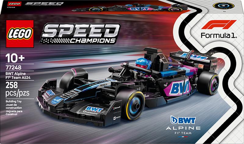 LEGO Speed Champions - Voiture de course BWT Alpine F1 Équipe A524