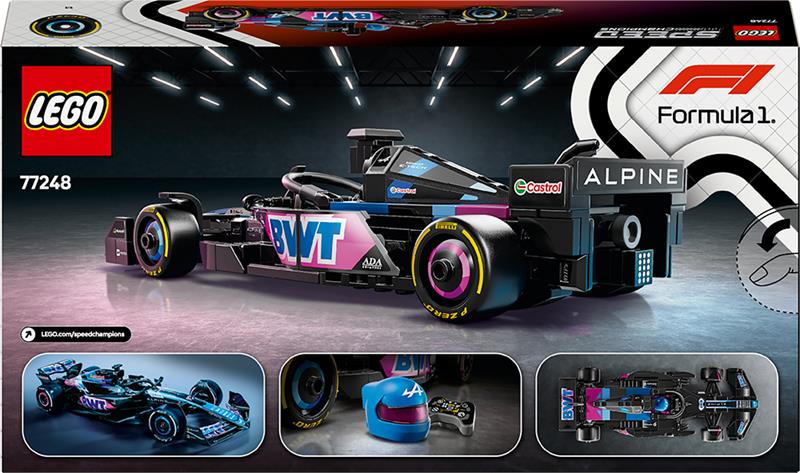 LEGO Speed Champions - Voiture de course BWT Alpine F1 Équipe A525