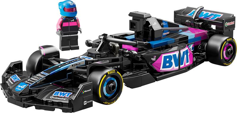 LEGO Speed Champions - Voiture de course BWT Alpine F1 Équipe A526