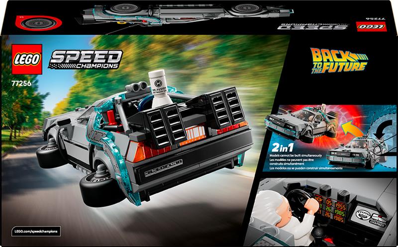 LEGO Speed Champions - La machine à remonter le temps de Retour vers le futur