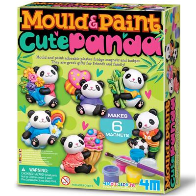 Mouler & peindre - Panda adorable