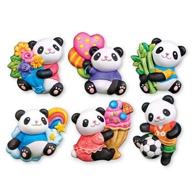 Mouler & peindre - Panda adorable