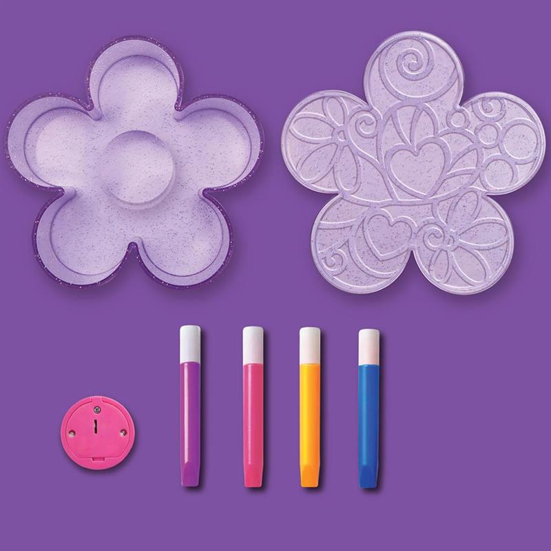Colour Lit Flower Lamp