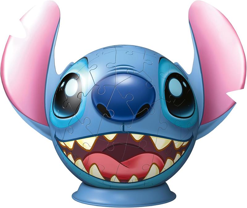 Ravensburger 3D Puzzle – Stitch Head – 72 Pieces