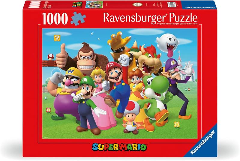 Casse-tête Ravensburger - Super Mario - 1000 pièces