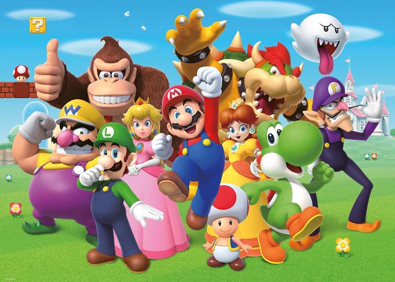 Casse-tête Ravensburger - Super Mario - 1000 pièces