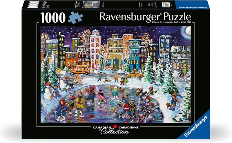 Casse-tête Ravensburger - Collection Canadienne - Lumières des villes Canadiennes - 1000 pièces