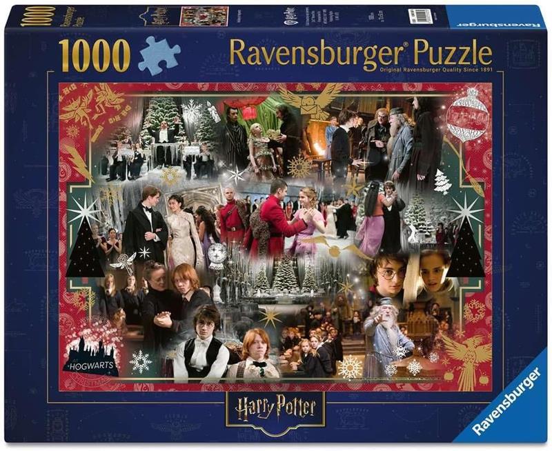 Casse-tête Ravensburger - Le Noël d'Harry Potter - 1000 pièces