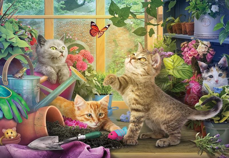 Ravensburger Puzzle – Cheeky Cats – 200 XL Pieces