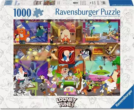 Casse-tête Ravensburger - Le studio des Looney Tunes - 1000 pièces