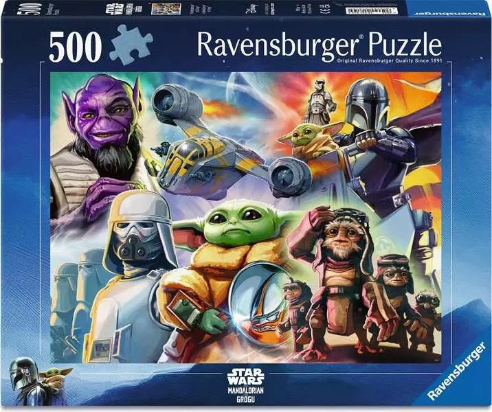 Casse-tête Ravensburger - Le Mandalorien et Grogu - 500 pièces