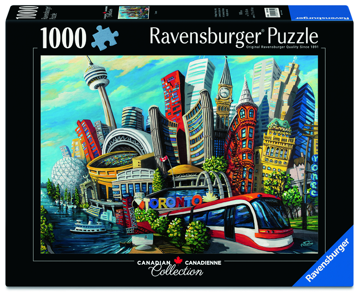 Casse-tête Ravensburger - Collection Canadienne - Toronto - 1000 pièces