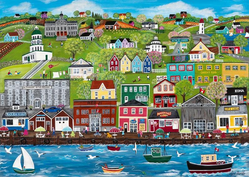 Casse-tête Ravensburger - Collection Canadienne - Port de Halifax - 1000 pièces