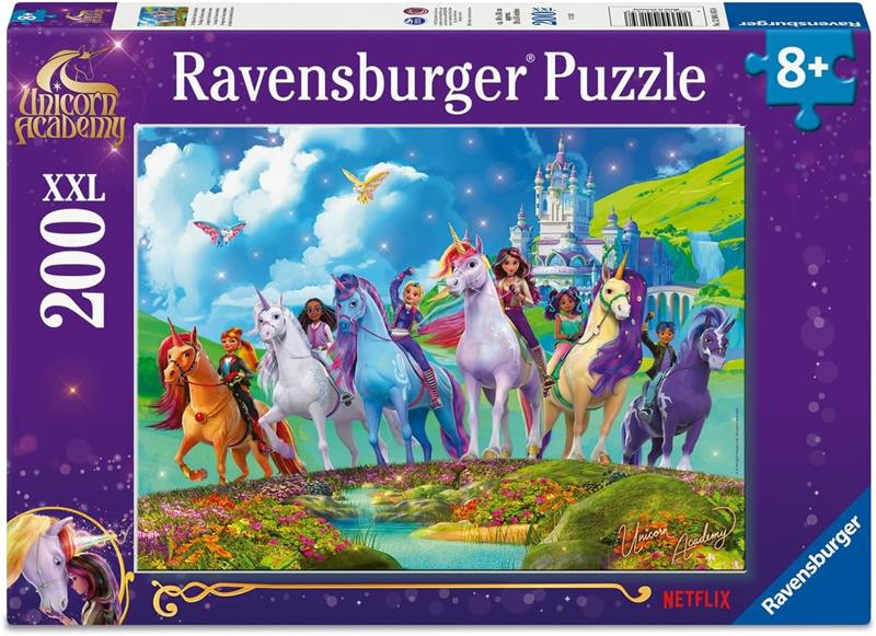 Casse-tête Ravensburger - Unicorn Academy - 200 pièces XXL