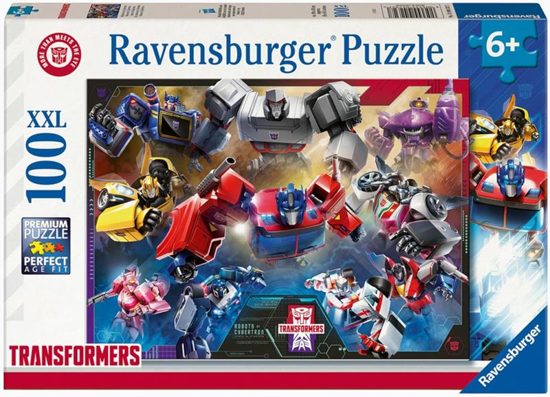Ravensburger Puzzle – Transformers – 100 XXL Pieces