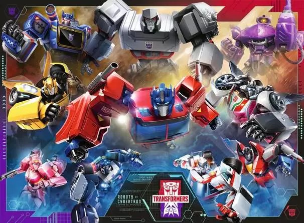 Casse-tête Ravensburger - Les Transformers - 100 pièces XXL