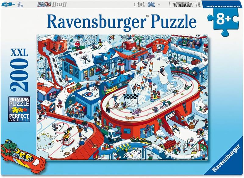 Casse-tête Ravensburger - Sport d'hiver - 200 pièces XXL
