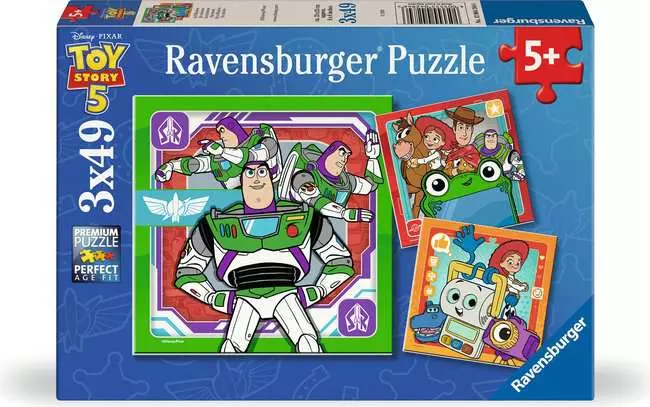 Casse-tête Ravensburger - Toy Story - 3 x 49 pièces