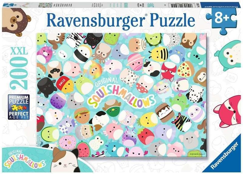 Casse-tête Ravensburger - Squishmallows - 200 pièces XXL
