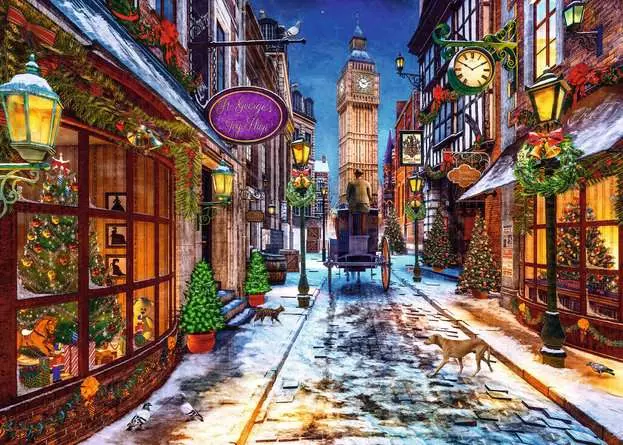Casse-tête Ravensburger - Temps de Noël - 1000 pièces