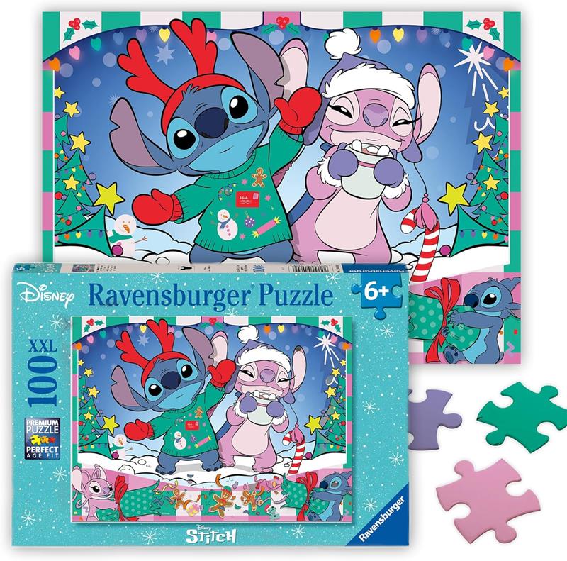 Ravensburger Puzzle – Christmas Stitch – 100 XXL Pieces
