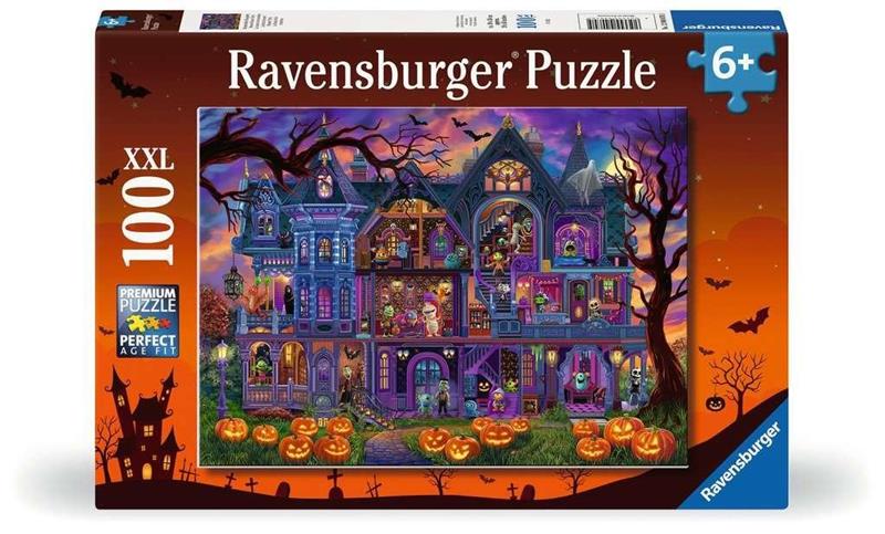 Ravensburger Puzzle – Monster House (100 XXL Pieces)