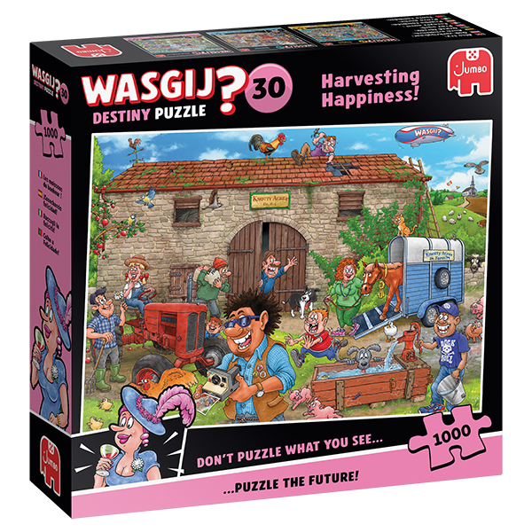Wasgij? Destiny Puzzle No. 30 – Harvesting Happiness! – 1000 Pieces