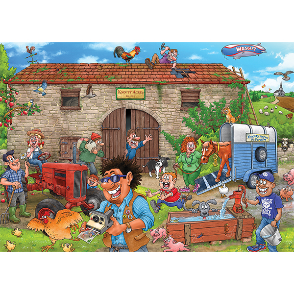 Wasgij? Destiny Puzzle No. 30 – Harvesting Happiness! – 1000 Pieces