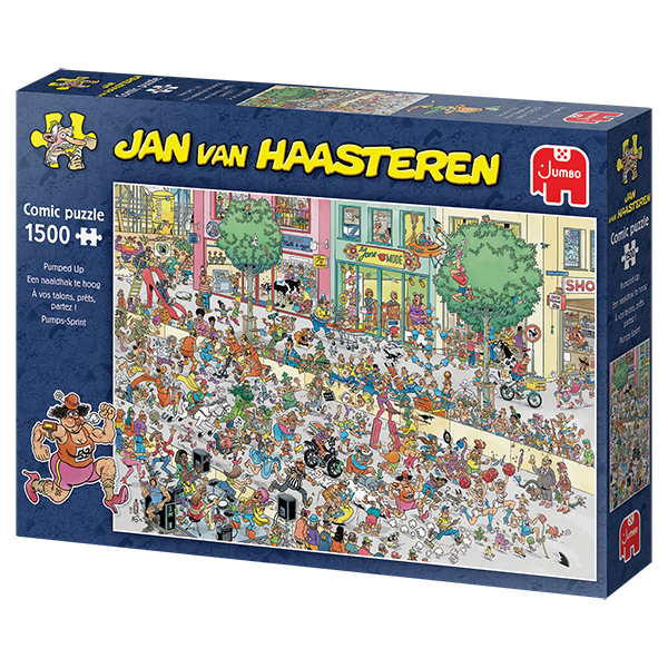 Jan Van Haasteren Puzzle – On Your Heels, Ready, Go! – 1500 Pieces
