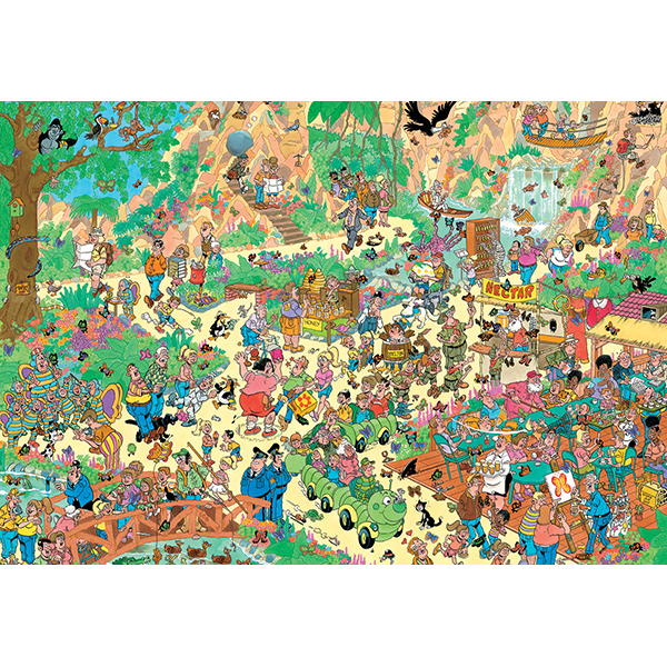 Casse-tête Jan Van Haasteren - Joyeux papillons - 2000 pièces
