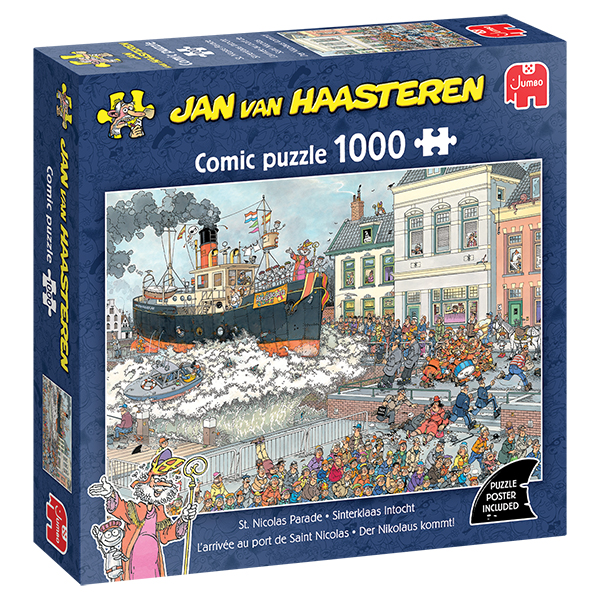 Jan Van Haasteren Puzzle – St Nicolas parade – 1000 Pieces