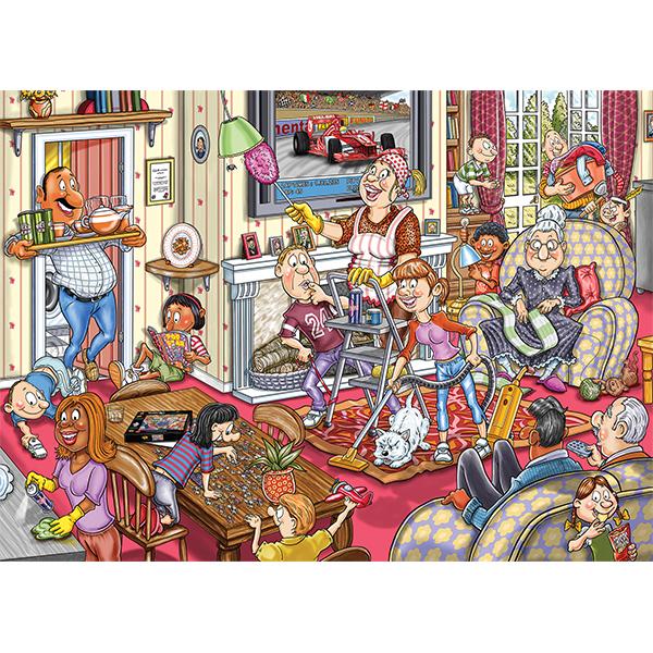 Wasgij? Retro Mystery Puzzle No. 10 – Spring has Sprung! – 1000 Pieces
