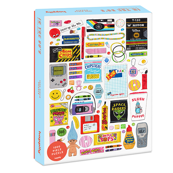 Happily Puzzle – In the 90’s by Holly Maguire – 1000 Pieces