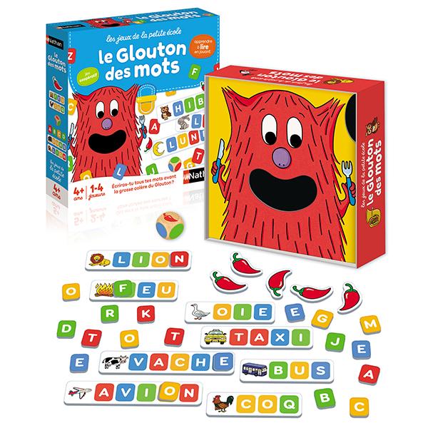 Les jeux de la petite école - Le glouton des mots