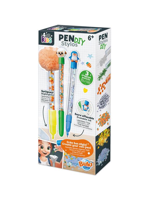 Buki France 4 all Kids - Stylo DIY Animaux