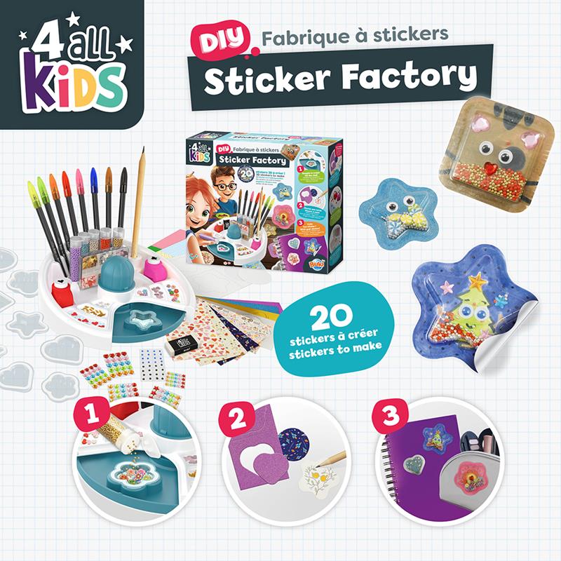Buki France 4 all Kids-Fabrique à stickers