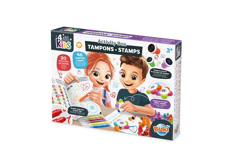 Buki France 4 all Kids - Activity Box - Stamps