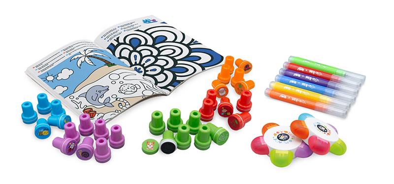 Buki France 4 all Kids - Activity Box - Stamps