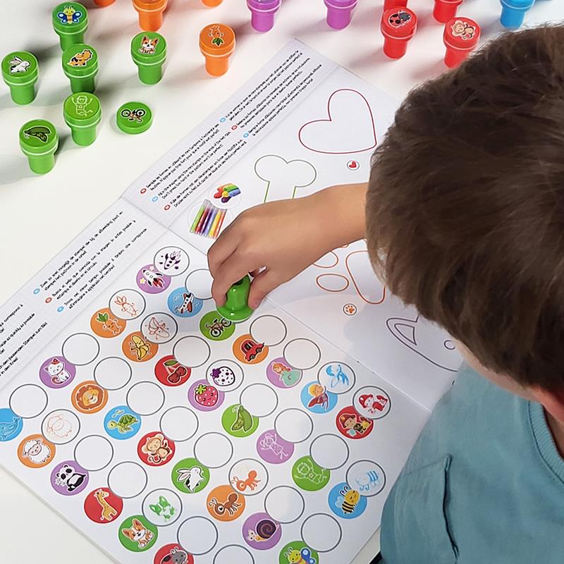 Buki France 4 all Kids - Activity Box - Stamps
