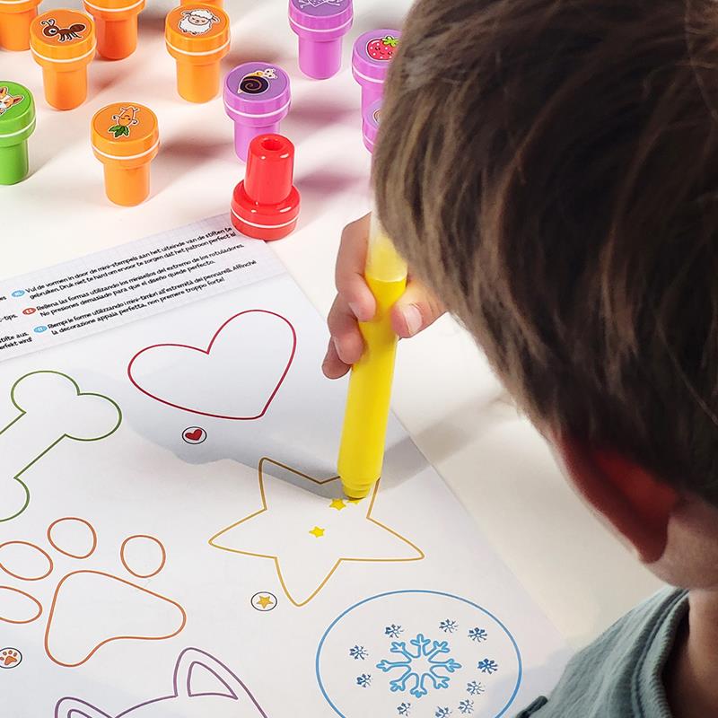 Buki France 4 all Kids - Activity Box - Stamps