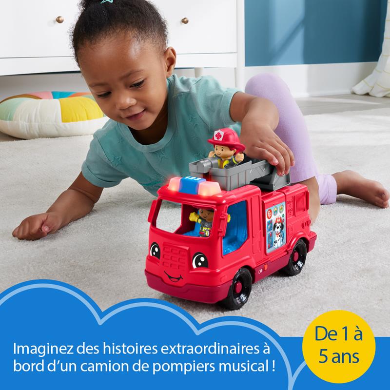 Little People - Camion de pompiers - Version multilingue