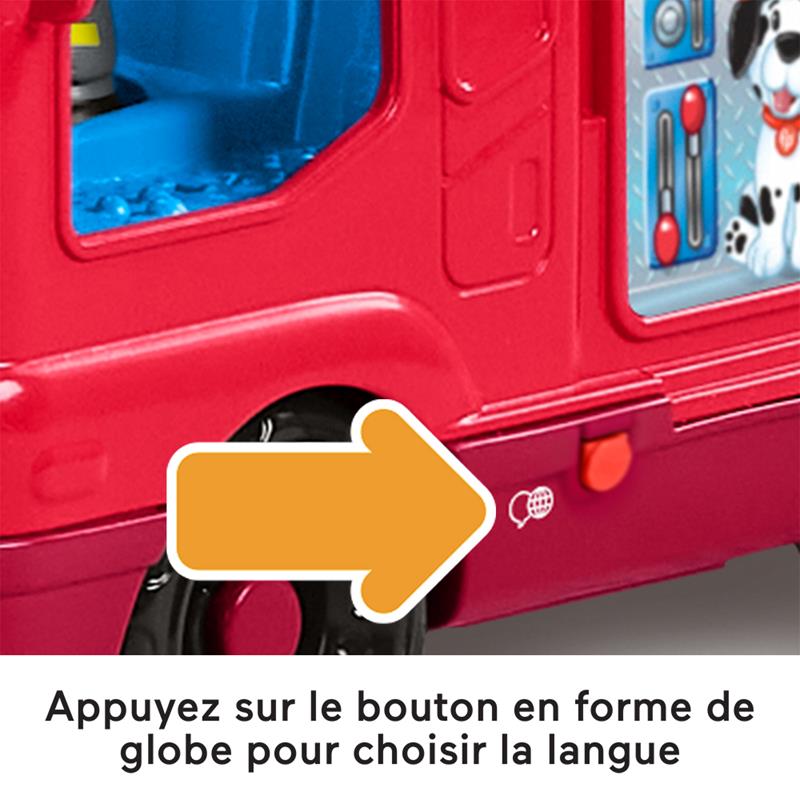 Little People - Camion de pompiers - Version multilingue