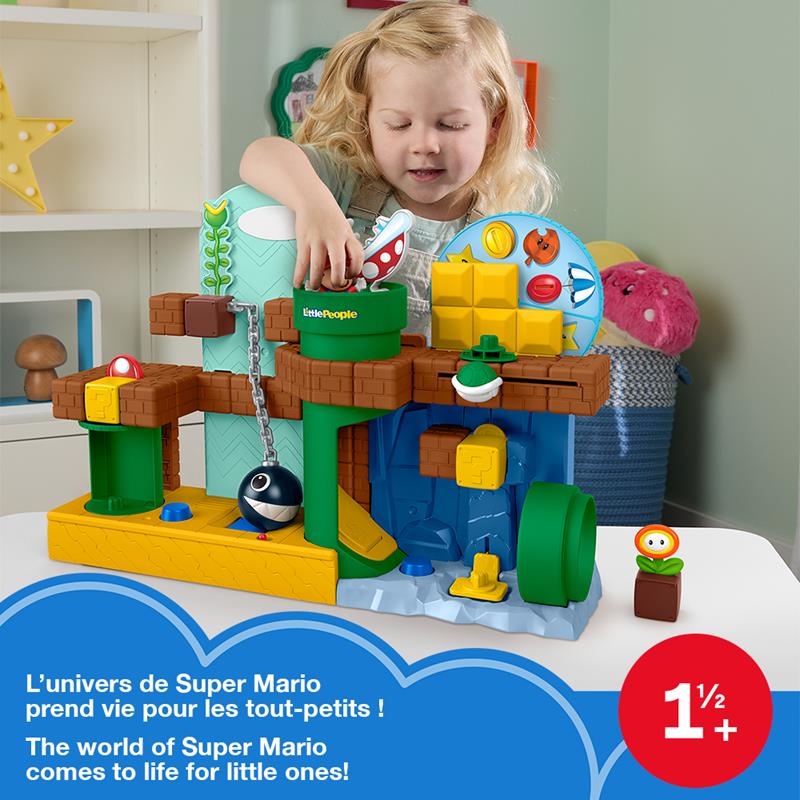 Little People - My Mario - Coffret de jeu Aventures de Mario