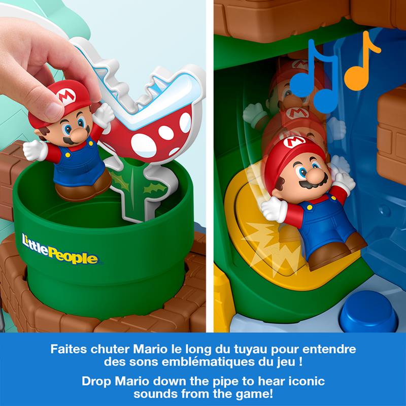 Little People - My Mario - Coffret de jeu Aventures de Mario