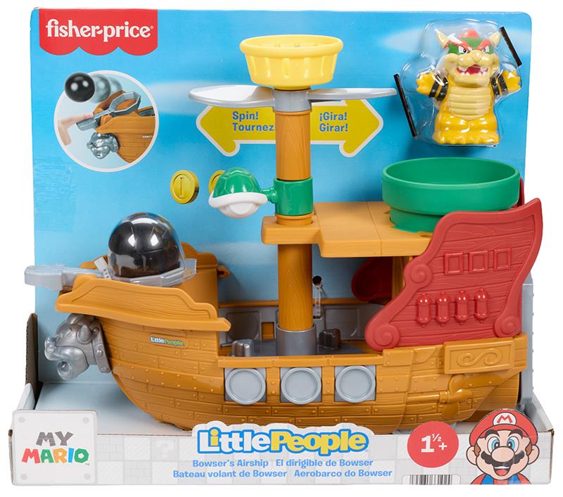 Little People - My Mario - Bateau volant de Bowser