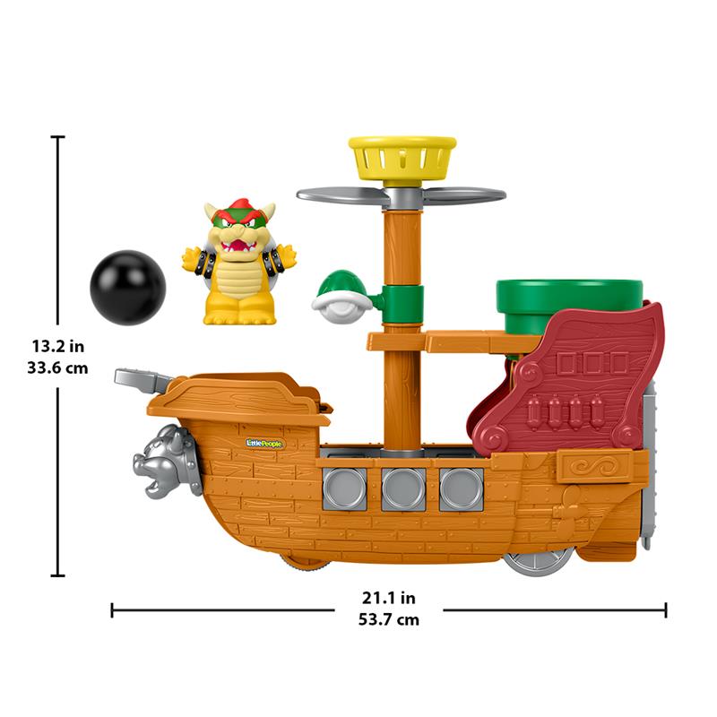 Little People - My Mario - Bateau volant de Bowser