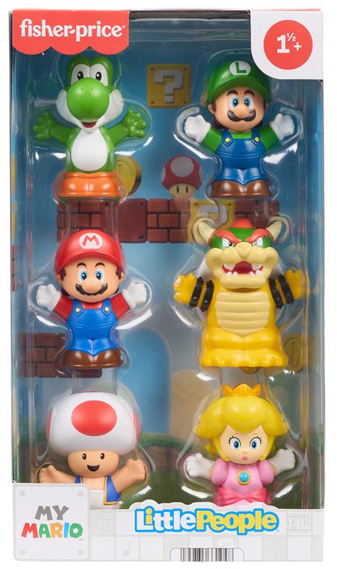 Little People - My Mario - Coffret de 6 figurines