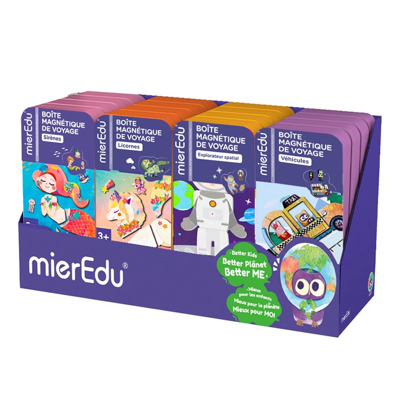 MierEdu – Assortiment de boîtes à casse-têtes magnétiques de voyage